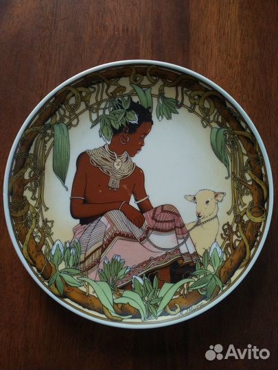 Тарелки Villeroy Boch. Дети Мира №3. Германия