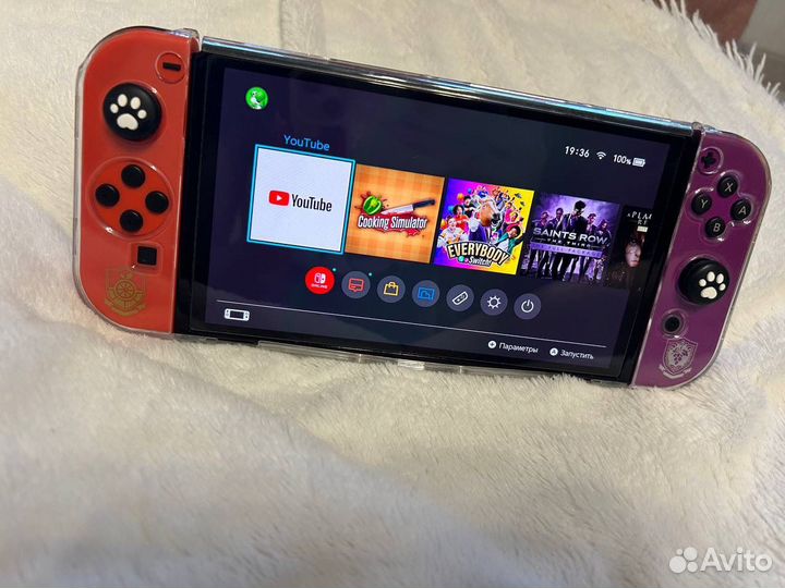 Nintendo switch oled с играми