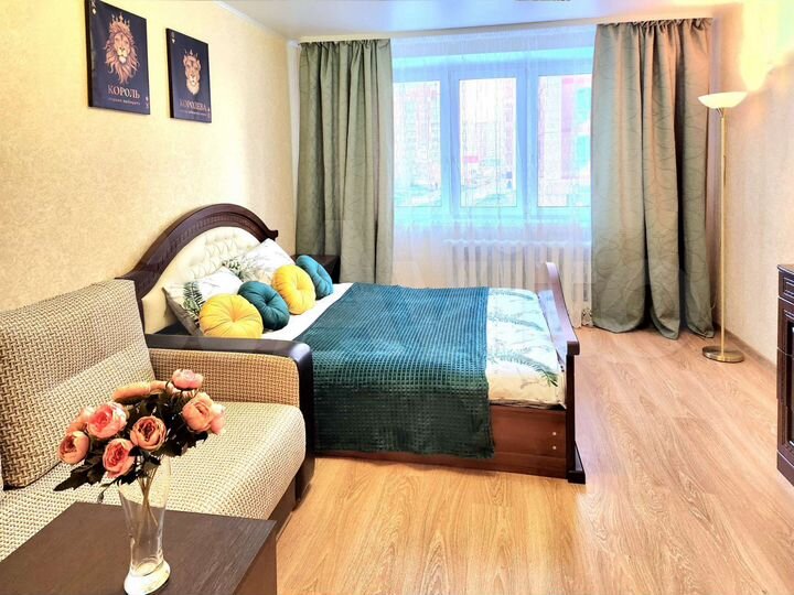 1-к. квартира, 46 м², 2/12 эт.