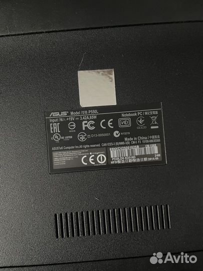 Ноутбук asus P550L 8gb ssd128 hdd1tb GT720M 2Gb