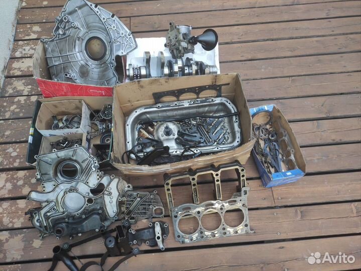 Запчасти мотора Ауди Q7, дизель, 3.0, 2011год