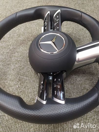 Руль AMG на Mercedes GLE W223 W213 C W206 CLS