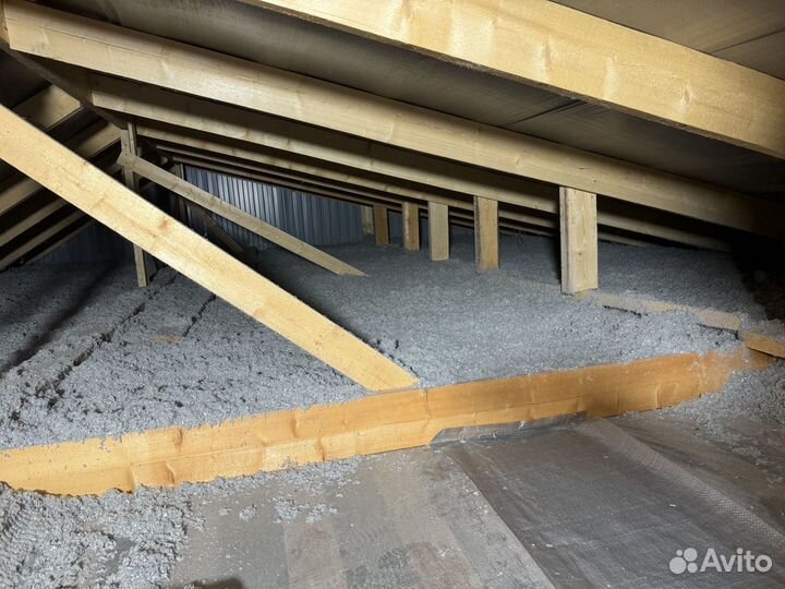 Утеплитель для мансарды эковата