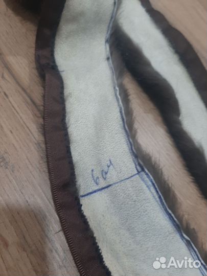 Воротник песец и норка