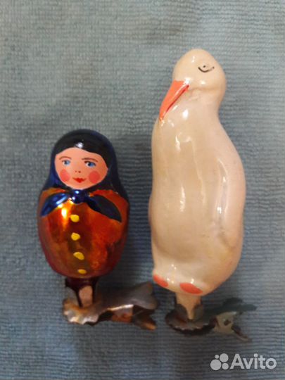 Елочные игрушки СССР