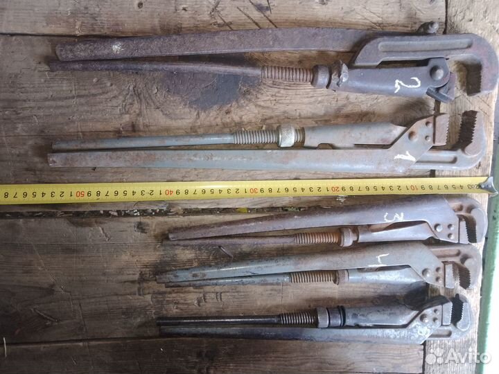 Газовык ключи СССР №2, 3, 4