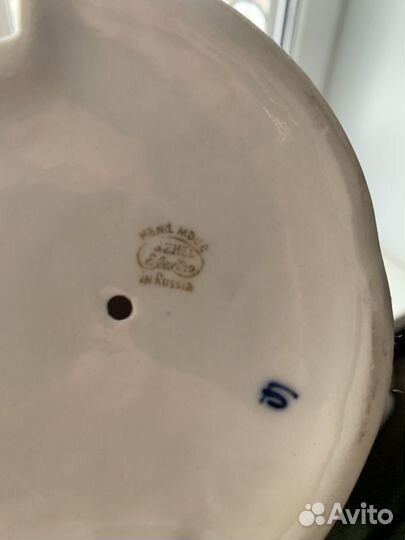 Статуэтка свинка Гжель