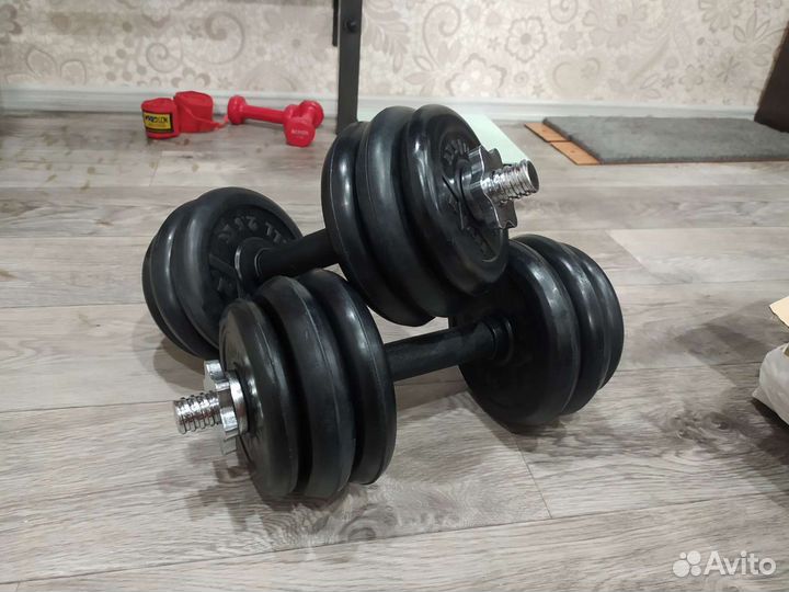 Гантели 2 шт по 15 кг
