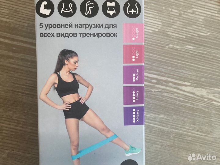 Фитнес резинки эспандер