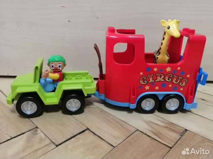 Lego duplo 10550 цирковой фургон