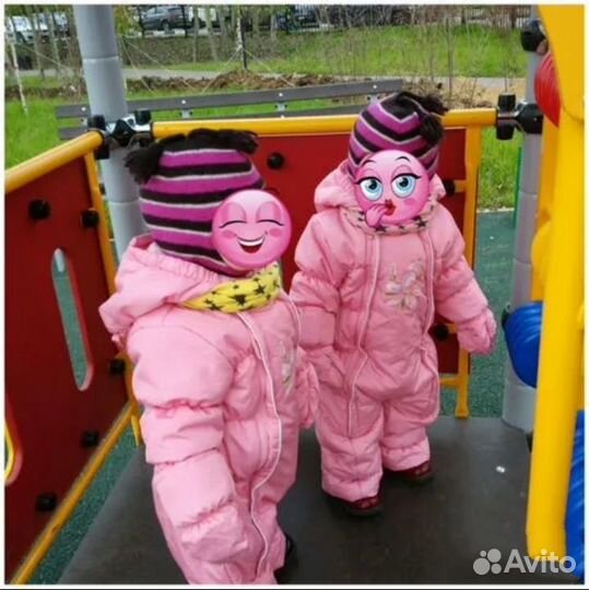 Зимняя шапка, панамка на 1.5 - 4 года