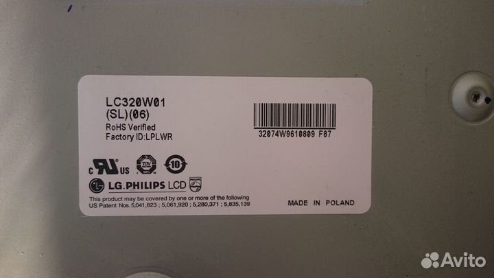 3139 123 6229.1 V2 WK633.2 AV Philips 32PFL7572D
