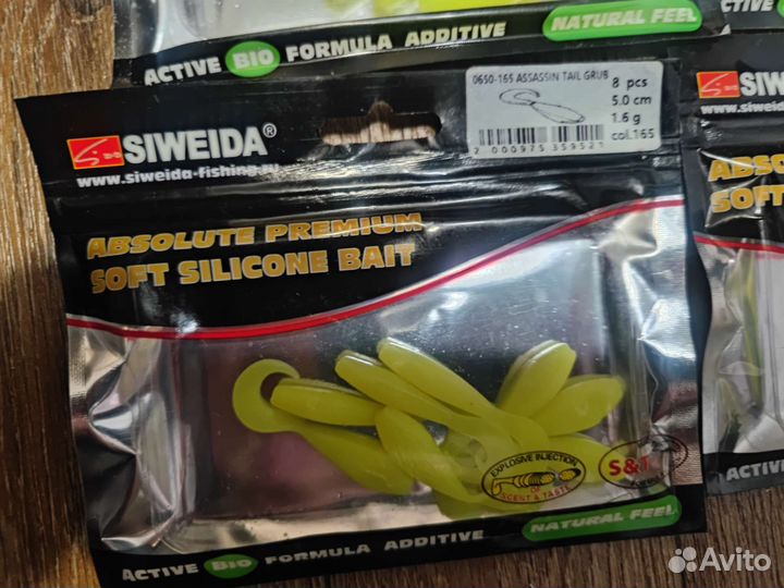 Силиконовые приманки съедобный силикон