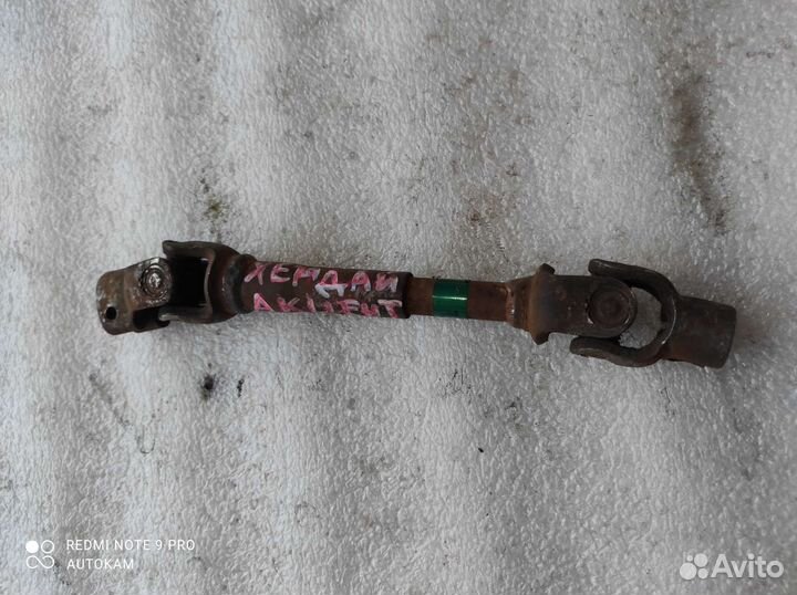 Рулевой карданчик Hyundai accent