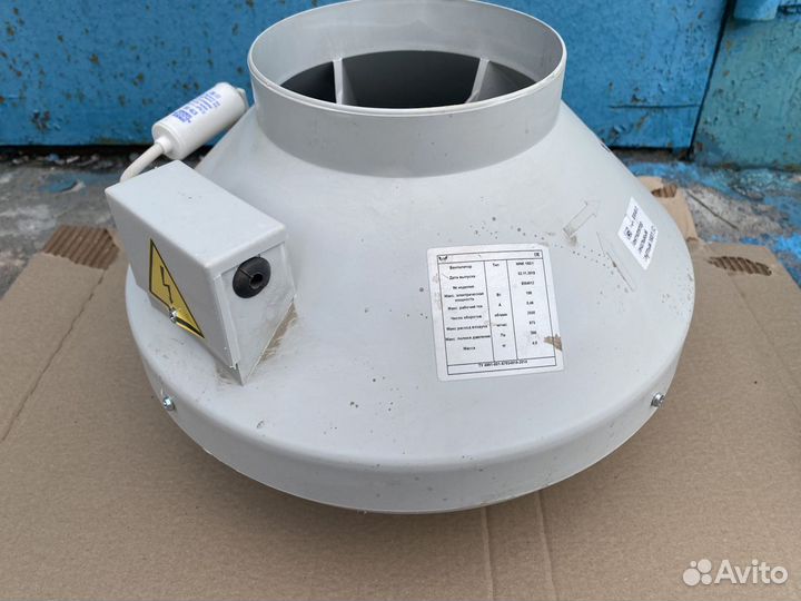 Канальный вентилятор 100