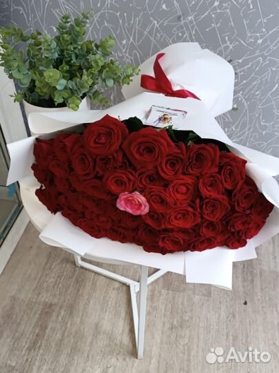 Букеты из 25;51;101 розы