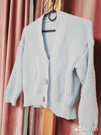 Кардиган вязаный для девочки