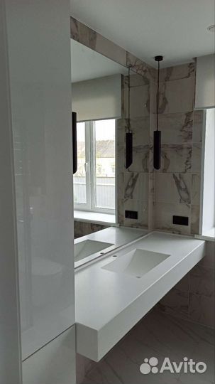 Столешница для ванной