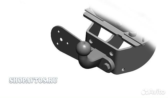 Фаркоп трейлер ssang yong kyron 2 2007- (съемный 7