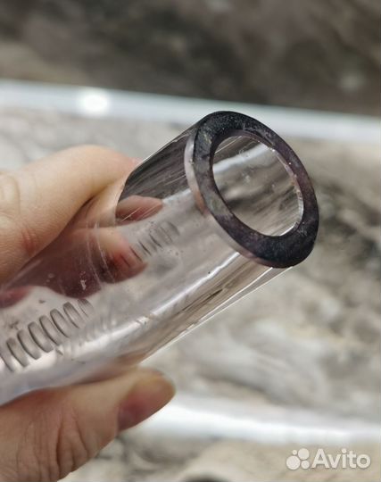 Ваза СССР марганцевое стекло