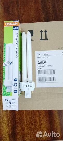 Лампы philips CDM-T 35W/830 G12 и osram dulux d/e