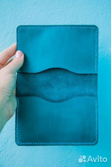 Обложка на паспорт из натуральной кожи 