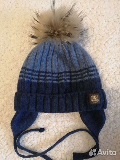 Шапка для мальчика kotik