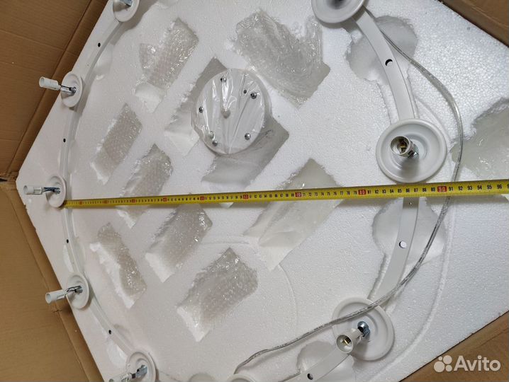 Подвесная люстра 10 ангелов и свечей