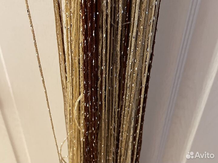 Шикарная нитевая штора