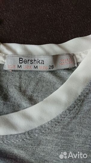 Футболка блузка удлиненная Bershka