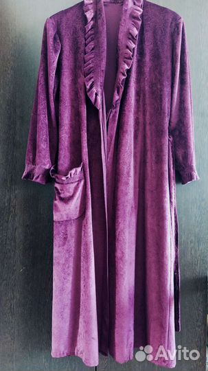 Халат Бархатный Советский с поясом 50/52