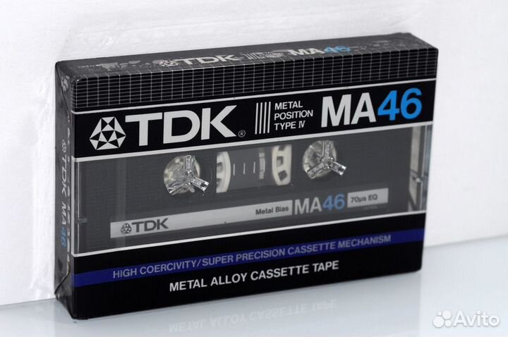 Аудиокассеты TDK MA 46 japan market (915)