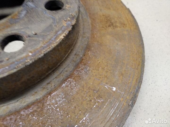 Диск тормозной передний вентилируемый Aveo (T200)