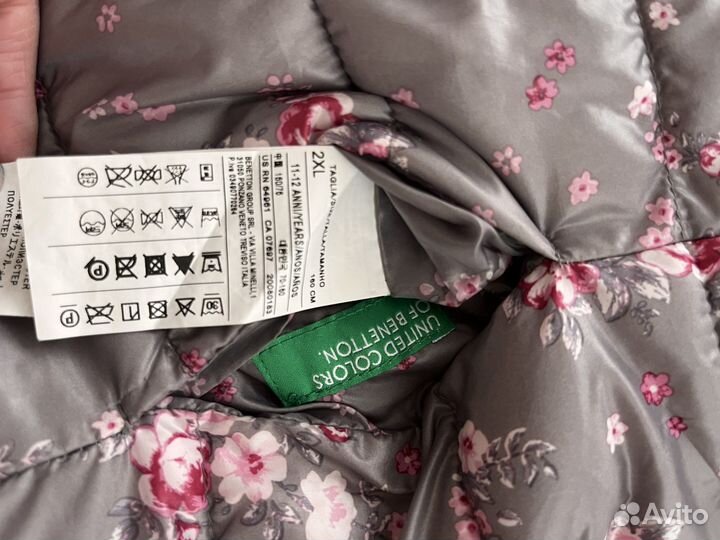 Куртка демисезонная на девочку 10-12 лет