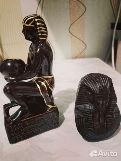 Аромалампа и статуя фараона