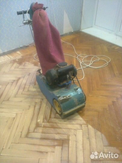 Шлифовка паркета