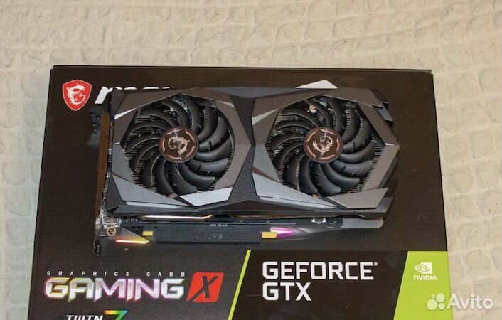 Видеокарта GTX 1660 super gaming X