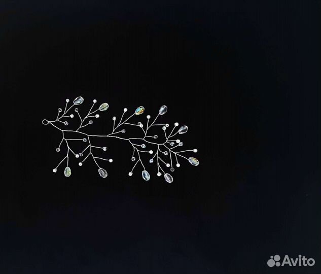 Веточка в прическу