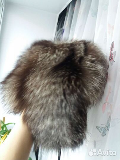 Шапка из чернобурки