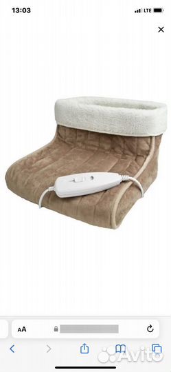 Электрогрелка для ног