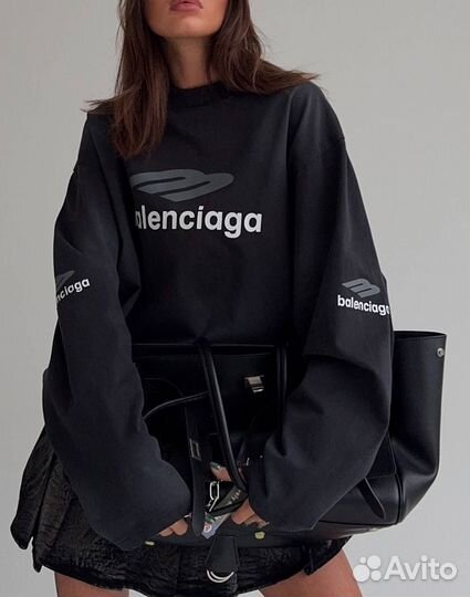 Свитшот balenciaga оверсайз