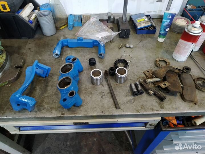 Ремонт суппорта Knorr Wabco BPW Meritor Bendix