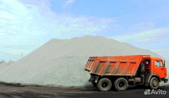 Щебень известняковый