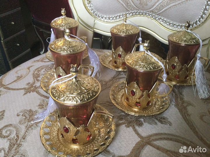 Чайно-кофейный сервиз. Новый. Турция