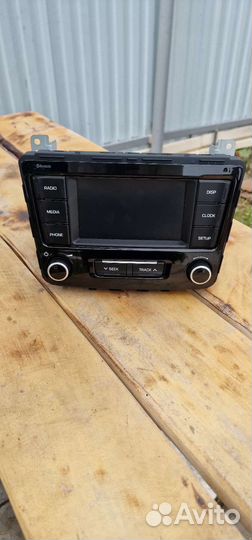 Магнитолла штатная hyundai creta