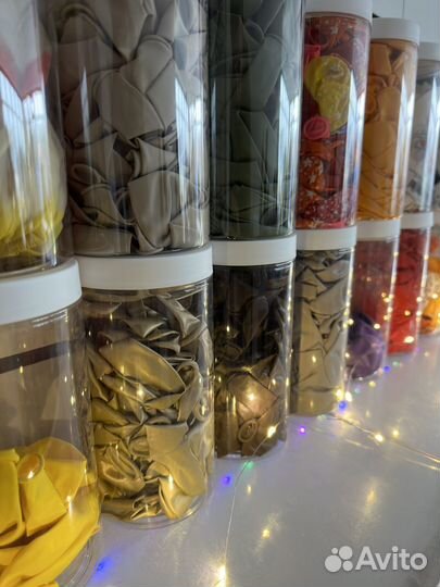 Шары надувные с гелием праздник декор