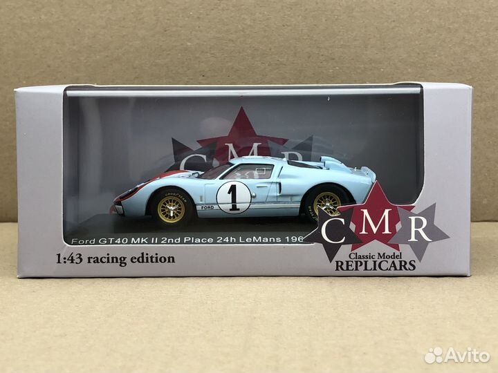 Ford Gt40 LeMens 1966 Cmr 1:43