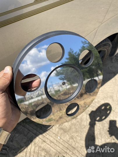 Накладки на Колпаки ступицы из нержавейки газель