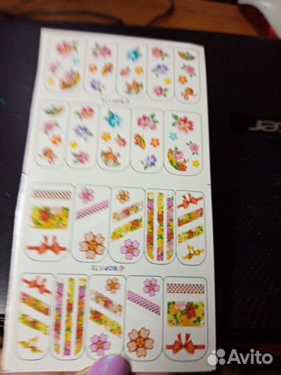 Наклейки для ногтей