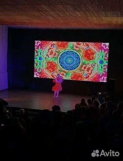 Лед экран в помещение